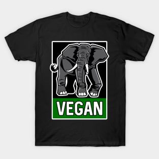 Vegan Fitness Elephant T-Shirt